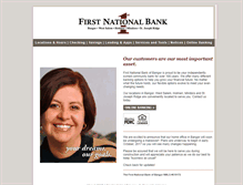 Tablet Screenshot of fnbbangor.net
